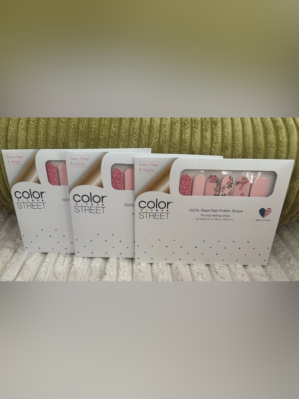 COLOR STREET Breast Cancer Awareness-“Hope Blooms” (3 Sets)
